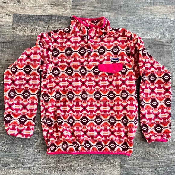 Patagonia | Aztec Print Synchilla SnapT Fleece Medium - Picture 1 of 4